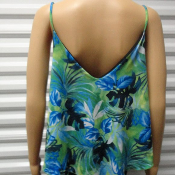 Wet Seal 80's Top Cropped Multicolored Size L NWT SKU 000095 - Picture 3 of 7